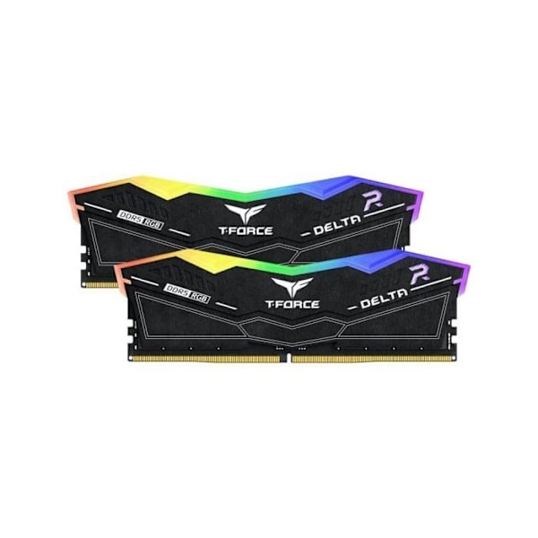 Team Group T-Force Delta RGB DDR5 6000MHz 32GB 2x16GB CL30 Dual AMD EXPO och Intel XMP Svart