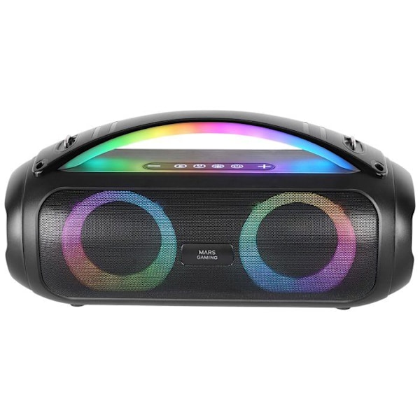 Bluetooth-högtalare - Mars Gaming - MS-PULSE - 50W RMS - Ultra-Bass - Handsfree Svart