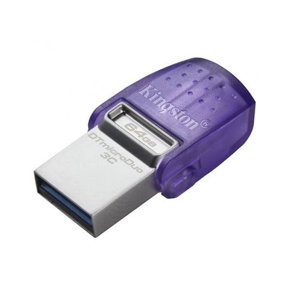 USB-minne - KINGSTON - Dt Microduo 3C - 64 GB - USB Typ-A och Typ-C - USB 3.0