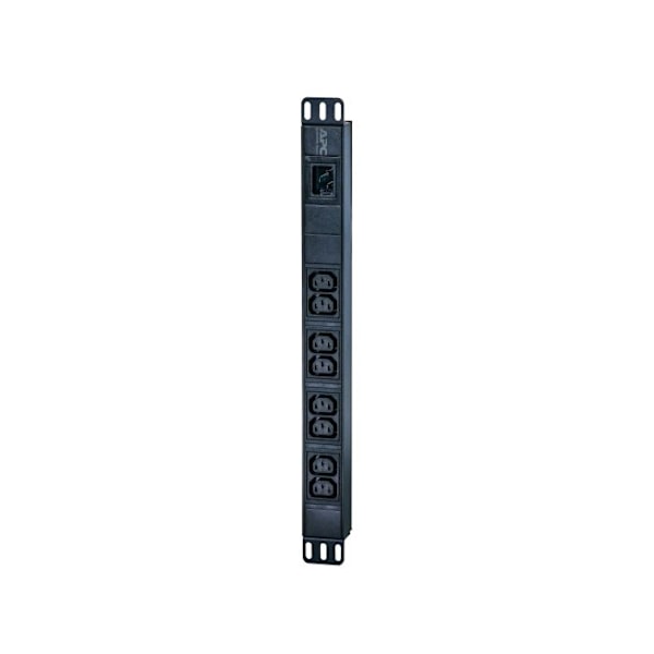 APC Easy PDU Basic 1U 16A 230V 8C13 - EPDU1016B Svart