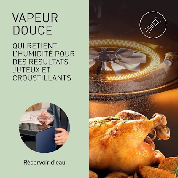 Luftfritös - Panasonic - NF-CC600AXE - 6 L - 1450 watt - Justerbar temperatur