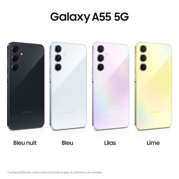 Smartphone Samsung Galaxy A55 5G 128GB Lime Kalk