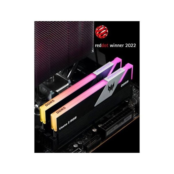 Acer Predator Vesta II RGB DDR5 6000MHz 32GB 2x16GB CL34 AMD EXPO och Intel XMP