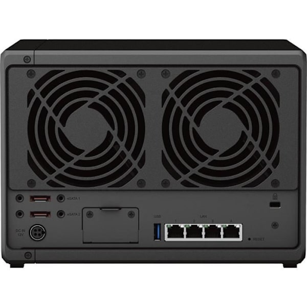 5-fack expanderbar NAS-server - SYNOLOGY - DS1522+ - AMD Ryzen R1600 - 8 GB DDR4 - RAID 1