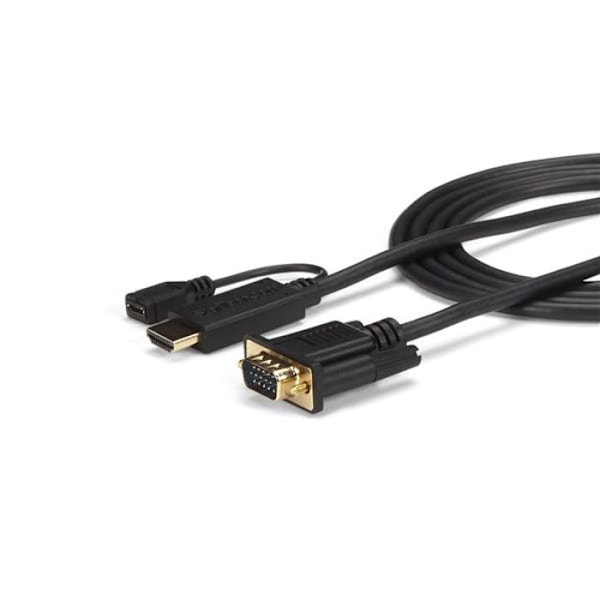 HDMI till VGA adapterkabel - STARTECH.COM - 1,8m - Aktiv - 1920 x 1200 - Hane/Hane