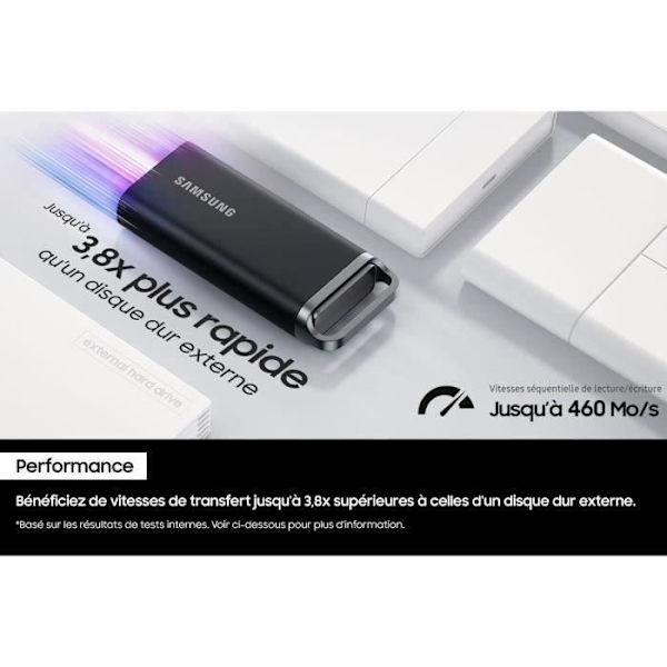 SAMSUNG Extern SSD T5 Evo 2 TB MU-PH2T0S/EU