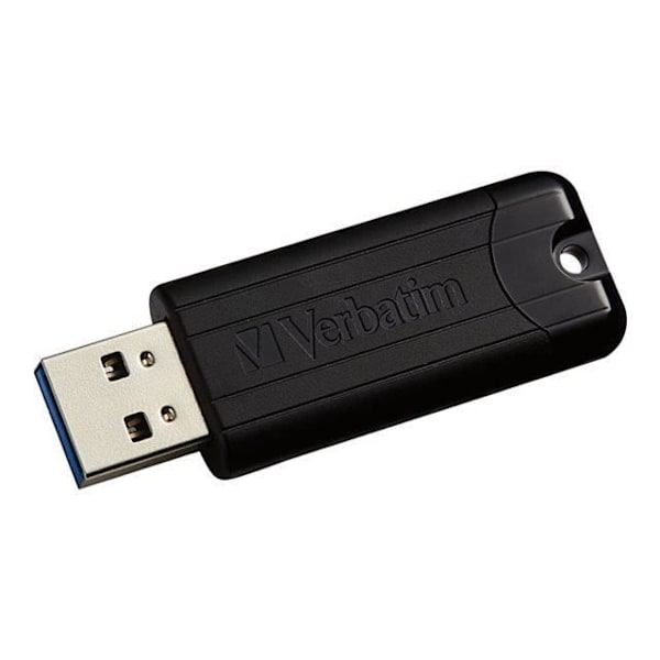 VERBATIM - 32 GB -USB 3.0 Black- Store 'n' Go Pin Stripe USB-enhet