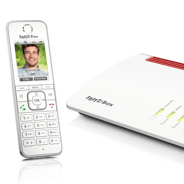 AVM FRITZ!REPEATER 3000 - 5 GHz nätverksrepeater - AVM - DECT telefon - 4-ports switch