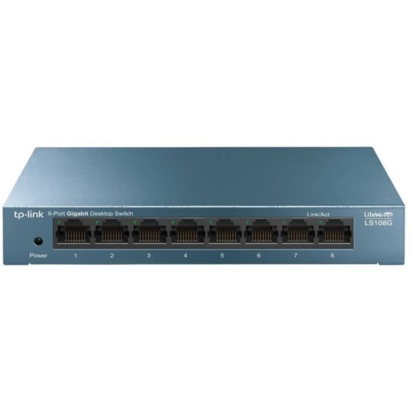 TP-Link LS108G 8-Port 10/100/1000 Mbps Ethernet-switch