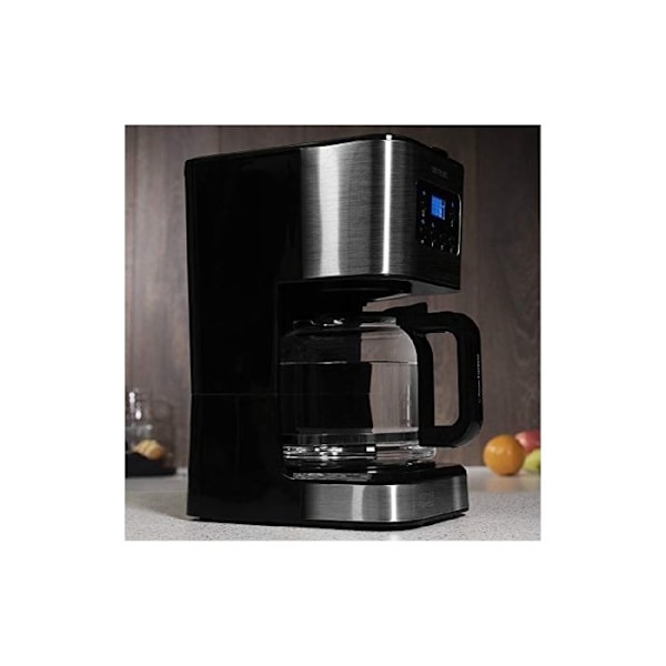 Cecotec Coffee 66 Smart kaffebryggare. ExtremeAroma Technology, Digital med LCD-skärm, 1,5 L (12 koppar), Reheat och Ma