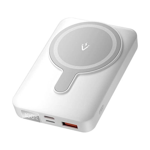 Snabbt laddningsbart externbatteri, 2x USB-C, USB, Lightning, 22,5 W, 10 000 mAh - Vention (FHTW0) - Svart
