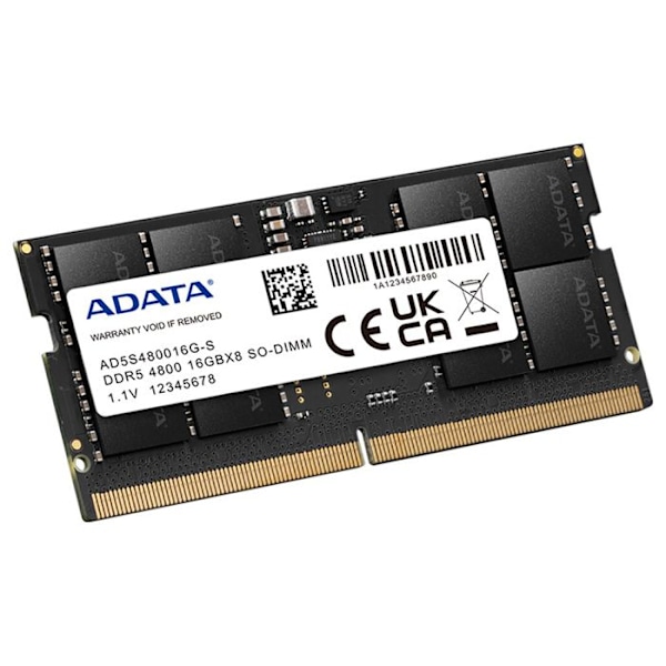 RAM-minne - Adata - AD5S480016G-S - 16 Go - DDR5 - 4800 MHz