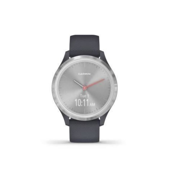 Garmin vivomove 3S - Smartwatch med mekaniska händer och pekskärm - Silvergrå
