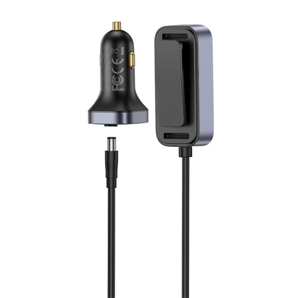 Billaddare för bil, Typ-C, USB, 110 W + Förlängning 1,5 m - Baseus BackseatPal L1 (C000811001100121-00) - Svart