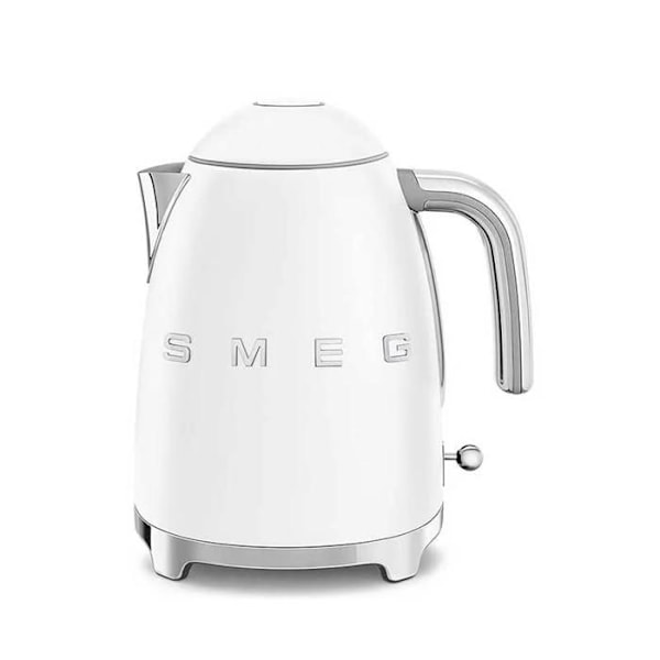 SMEG Vattenkokare - 50-talsdesign - Matt vit - 1,7L - 2400W - Anti-kalk Matt vit