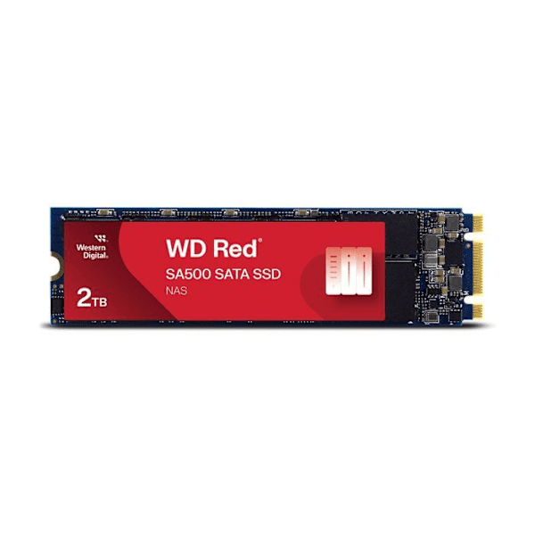 Intern SSD SATA NAS Red™ SA500 2 TB - WESTERN DIGITAL - M.2 2280 - 3D NAND-teknik