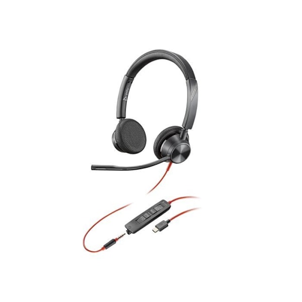 Hörlurar - HP - Blackwire 3325 - USB-C - 3.5mm - Trådbunden - Inbyggd mikrofon