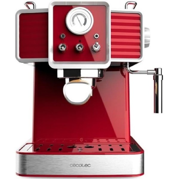 Express Coffee Maker Power Espresso 20 Tradizionale Ljusröd Cecotec