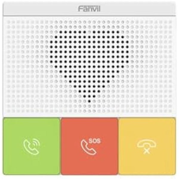 IP-Telefon - FANVIL - Y501W-Y - Vit färg - Modern design - Avancerade funktioner