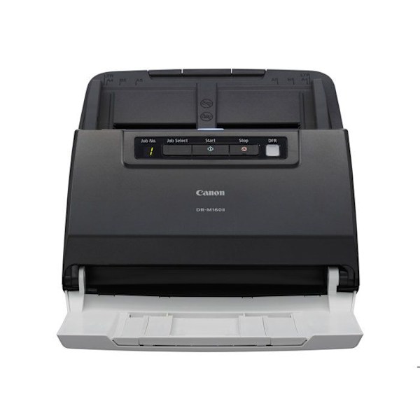 CANON DR-M160 II dokumentskanner - Färg - USB 2.0 - Dubbelsidig - 216 mm x 3000 mm Svart, Grå