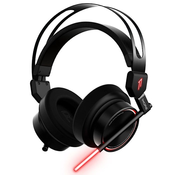 Spelheadset - 1MORE - Spearhead VR H1005 - 7.1 Surroundljud - Återdragbar mikrofon - RGB