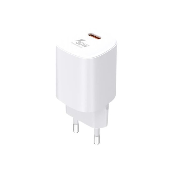 Urban Factory Power EU USB-C nätladdare - vit - 30 W