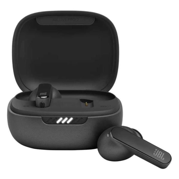 JBL Live Pro 2 Black - True Wireless In-Ear-hörlurar - Bluetooth 5.2 - Adaptiv brusreducering - Kontroll