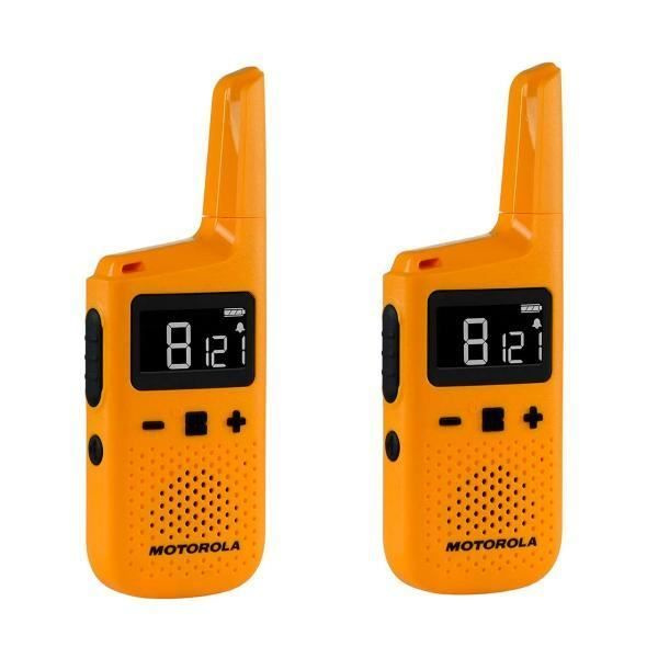 MOTOROLA TALKABOUT T72 walkie-talkies - Gul - Räckvidd 8 km - PMR446 - 16 kanaler - 121 koder