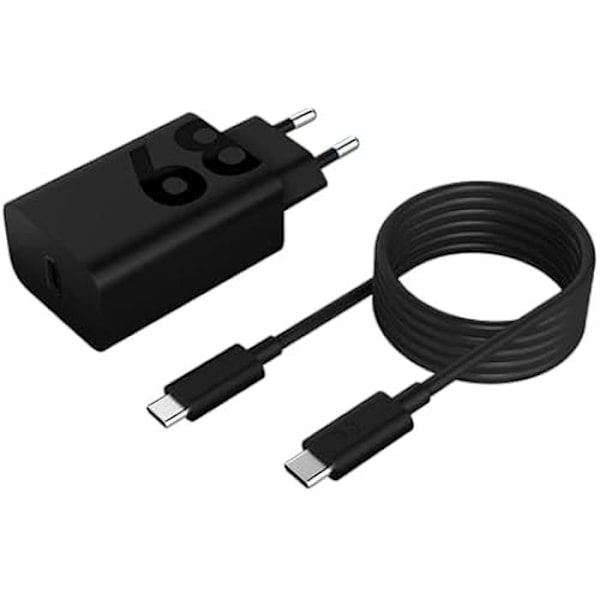 USB-C väggladdningskabel med adapter - LENOVO - 68 W - 1,5 m - Speciellt designad för surfplattor