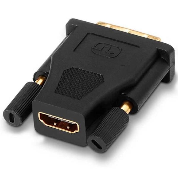 OCIODUAL Aisens A118-0091 HDTV till DVI-D 24+1-stift F-M Digital Adapter för PC Datorskärm Digital Converter
