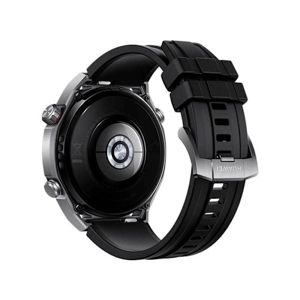 - Mått: 48,5 x 48,5 x 13 mm - Vikt: 76 gram - Skärmstorlek: 1,5 tum - Skärmtyp: LTPO AMOLED -