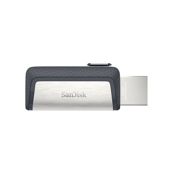 SANDISK Ultra Dual USB Flash Drive - 128GB - USB 3.1/USB-C - Grå