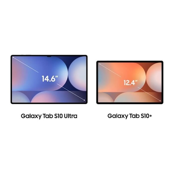 SAMSUNG Galaxy Tab S10+ 12,4" Wifi 256 GB Grå