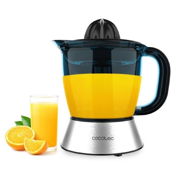 Elektrisk citruspress - Cecotec - Zitra Steel - 40 W - 1 L - Automatisk start