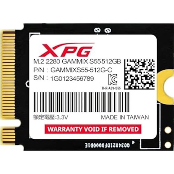 SSD-hårddisk - ADATA - SGAMMIXS55-512G-C - 512 GB - SATA-600 - 2,5" - 550 MB/s
