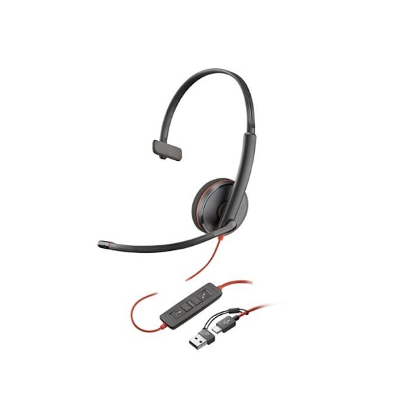 Poly Blackwire 3210 - micro-c Svart