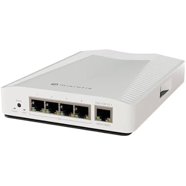 Ethernet-switch - MIKROTIK - CRS304-4XG-IN - 10 Gigabit - 4 portar - Kompakt och tyst