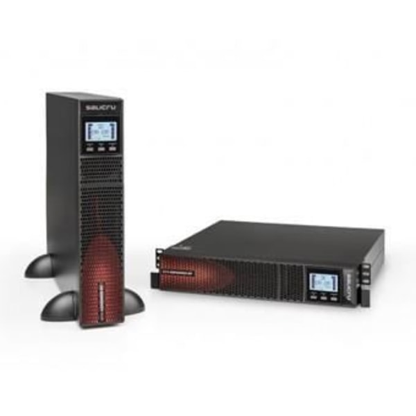 UPS - Salicru - SPS 1100 ADV RT2 1100VA - Dubbelkonvertering - Rackmonterbar Svart