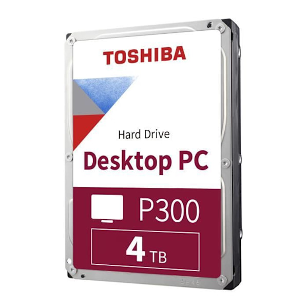 TOSHIBA - Intern hårddisk - P300 - 4TB - 5400 rpm - 3,5" (bulk) (HDWD240UZSVA)