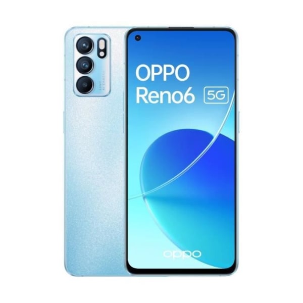 OPPO Reno6 128GB 5G Blå