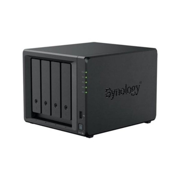 NAS Synology Diskstation DS423+ 4 fackor 6GB DDR4 Intel Celeron J4125 2x1GbE NVMe RAID Btrfs Skrivbord