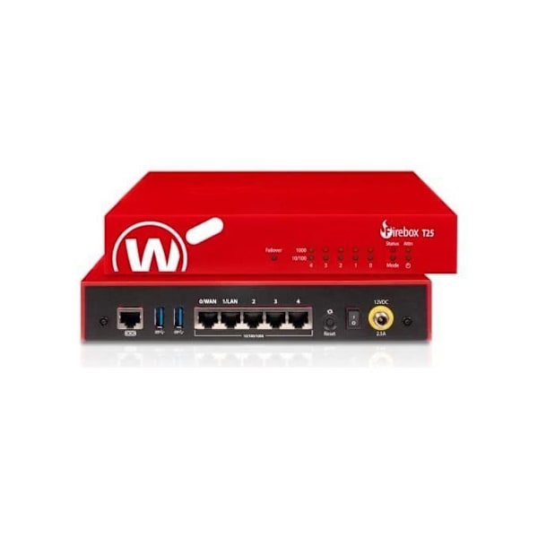 Byt ut till WatchGuard Firebox T25 med 3 år Total Security Suite (WGT25673)