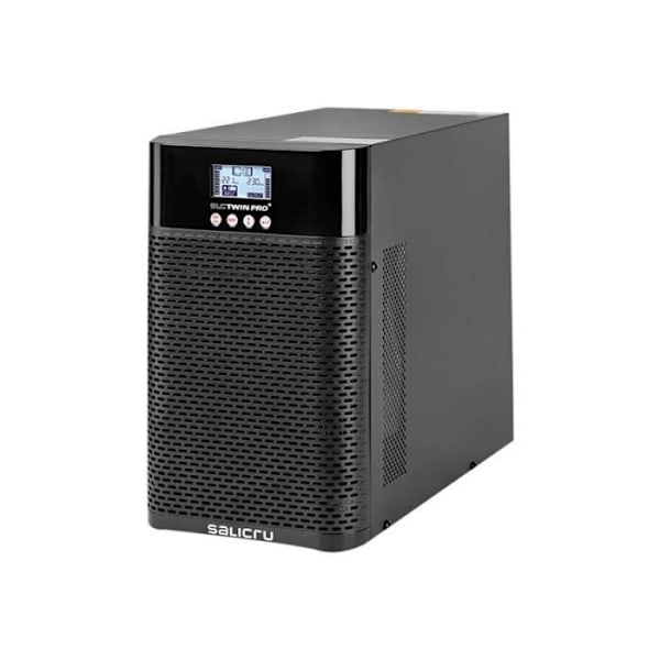 Extern växelriktare - SALICRU - SLC TWIN PRO2 1500 - 1350 Watt - 1300 VA - 4 utgångskontakter Svart