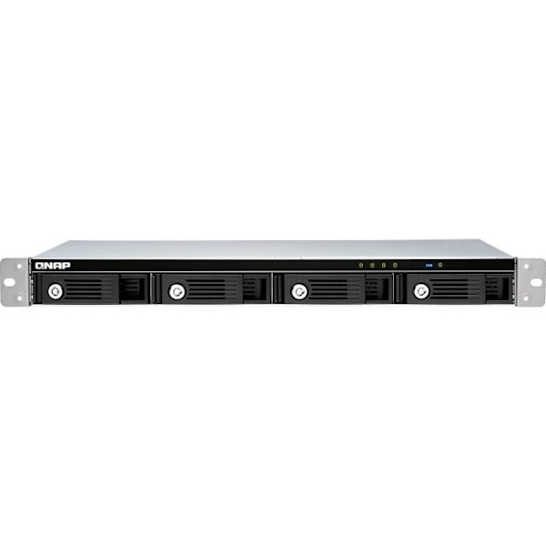 Expansionsenhet - QNAP - TR-004 - 4 fack - RAID USB 3.2 Gen 1 Svart