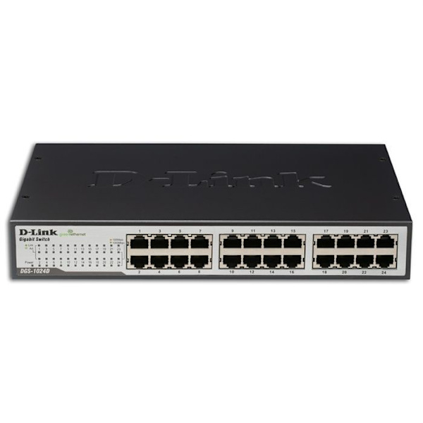 D-Link DGS-1024D/E 24-portsswitch