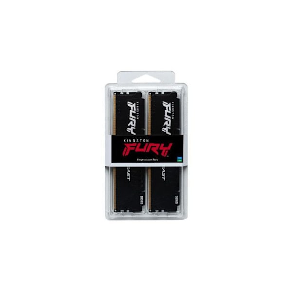 Minnessats - Kingston - Kingston FURY Beast - DDR5 - kit - 16 GB: 2 x 8 GB - 288-stifts DIMM - 5600 MHz / PC5-44800 - minnesfritt