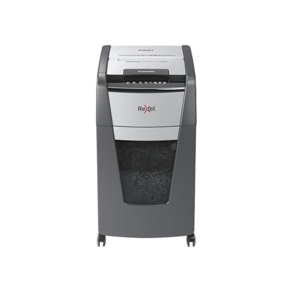 Dokumentförstörare - REXEL - Auto+ 225X - Säkerhet P4 - Kapacitet 225 ark - Behållare 60L