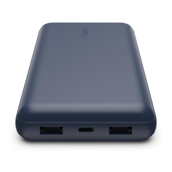 Extern batteri - Belkin - Powerbank 20K - 15W - 1 USB-C - 2 USB-A - Färg Blå Blå