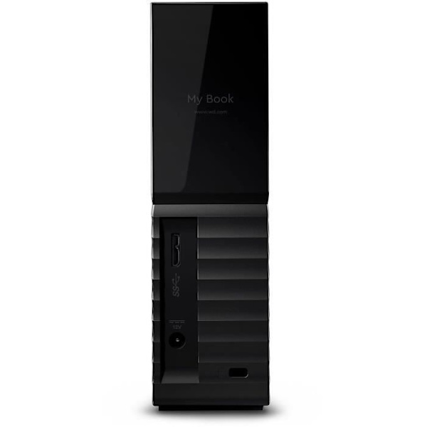 WD - Extern hårddisk på skrivbordet - Min bok - 4TB - USB 3.0 (WDBBGB0040HBK-EESN)