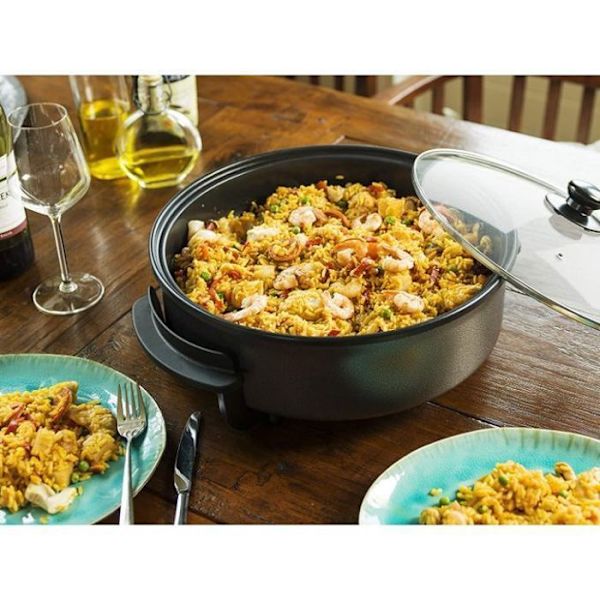 Elektrisk pizzagrill - Orbegozo - PZ-8100 - 1500W - Diameter 40 cm - Svart